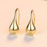 Authentic Sterling Silver 925 Waterdrop Design Drop Earring for Women Elegant Engagement Earring Fine Jewelry Accessories - Artigo Importado