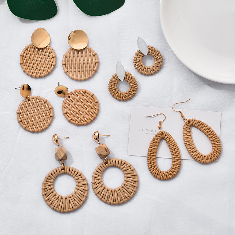 Women Earrings Korean Vintage Earring Earings - Artigo Importado