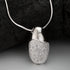 Simple Entire Sterling Silver Diamond-studded Necklace Women - Artigo Importado