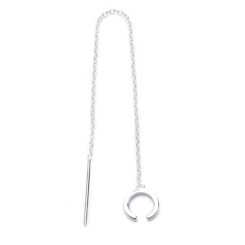 Earrings Earring Ring Earings Women Eardrop Long Silr - Artigo Importado