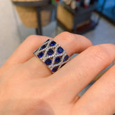 Vintage Style Simulation Diamond Jewelry Ring For Women - Artigo Importado